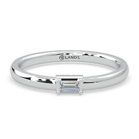 Lands Collection Modern Electrum Canadian Diamond Fashion Ring Size 7