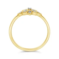 Diamond Fashion Ring in 10K Yellow Gold