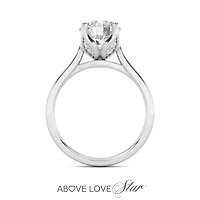 Above Love Lab Grown 1.75CTW Diamond Ring in 18K White Gold