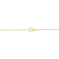 Radiant Universe Diamond Moon Pendant in 10K Yellow Gold