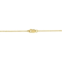 New Brilliance Lab Grown 1.50CT Diamond Bezel Set Necklace in 10K Yellow Gold