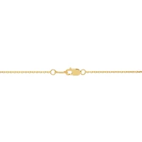New Brilliance Lab Grown 0.45CTW Diamond Necklace in 10K Yellow Gold