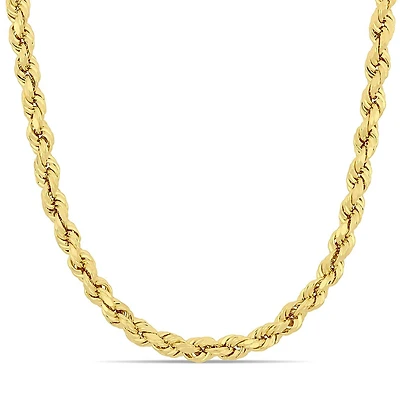 Julianna B 14K Yellow Gold 22" 5mm Rope Chain