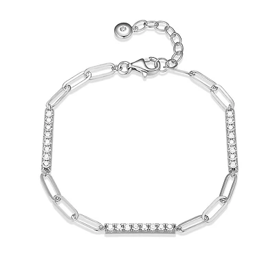 Reign Paper Clip Link Chain Bracelet