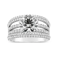 Charmed By Richard Calder Lab Grown 4.27CTW Diamond Ring in 14K White Gold