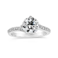 Charmed By Richard Calder Lab Grown 2.18CTW Diamond Ring in 14K White Gold
