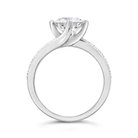 Charmed By Richard Calder Lab Grown 2.18CTW Diamond Ring in 14K White Gold