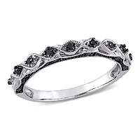 JULIANNA B 0.14CTW Diamond Fashion Ring 10K White Gold
