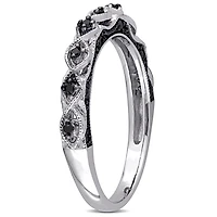 JULIANNA B 0.14CTW Diamond Fashion Ring 10K White Gold