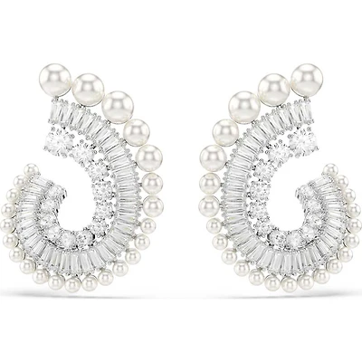 Swarovski Capsule Post Earrings