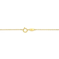 10K Yellow Gold Mama 16"-18" Necklace