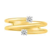 Diamond Fashion Ring in 10K Yellow Gold
