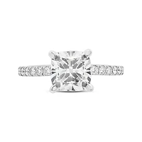 New Brilliance Lab Grown 2.40CTW Diamond Solitaire Bridal Ring in 14K White Gold