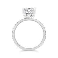 New Brilliance Lab Grown 2.40CTW Diamond Solitaire Bridal Ring in 14K White Gold