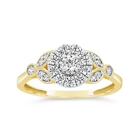 New Brilliance Lab Grown 0.50CTW Diamond Fashion Ring in 10K Yellow Gold