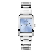 Guess Women's Silver Tone Bonnie Watch
