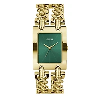 Guess Women's Two-Tone Crystal Bonnie Watch