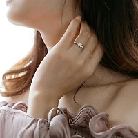 Julianna B 0.28CTW Diamond Fashion Ring 10K White Gold