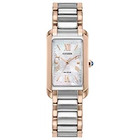 Citizen Ladies' Two-Tone Pink Mother of Pearl Bianca Watch
