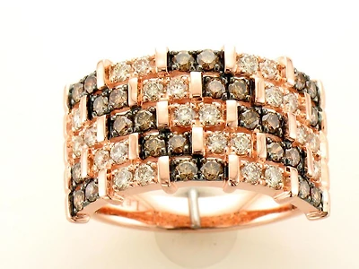 Le Vian 14K Rose Gold Chocolate & Nude Diamonds Ring