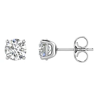 Above Love Lab Grown 2.28CTW Diamond Stud Earrings in 14K White Gold