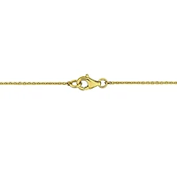 Julianna B 14K Yellow Gold Peridot & Diamond 17" Station Necklace