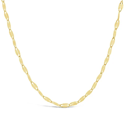 10K Yellow Gold 18" 2mm Mirror Chain