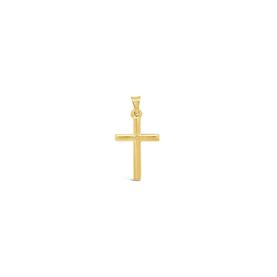 14K Yellow Gold Cross No Chain