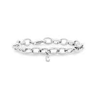 Sterling Silver 7.5" Charm Bracelet