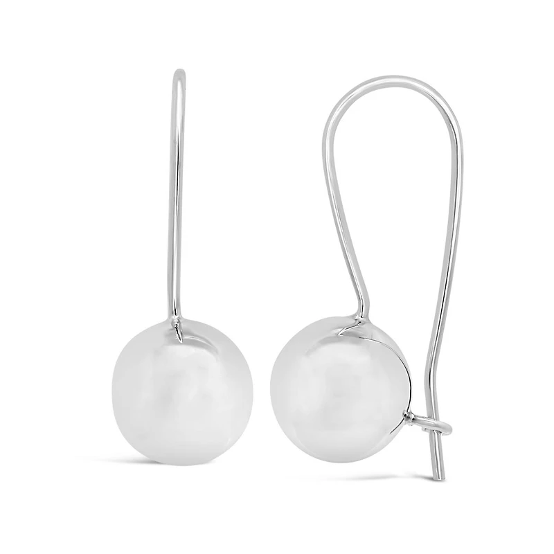 Sterling Silver Ball Earrings