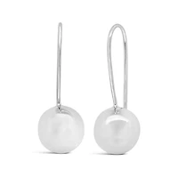 Sterling Silver Ball Earrings