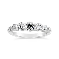 New Brilliance Lab Grown 1.50CTW Diamond Band in 14k White Gold