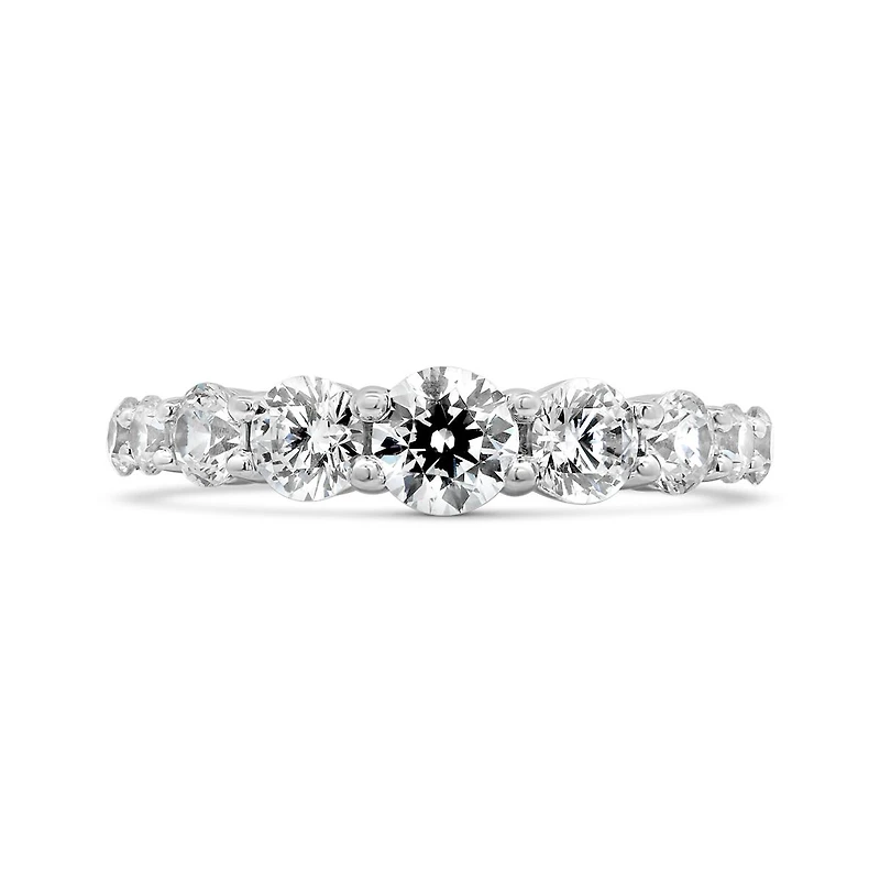 New Brilliance Lab Grown 1.50CTW Diamond Band in 14k White Gold