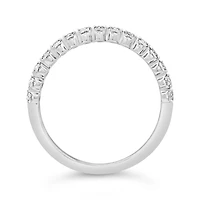New Brilliance Lab Grown 0.50CTW Diamond Band in 14K White Gold