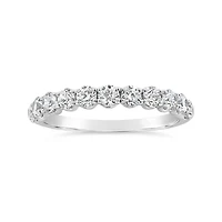 New Brilliance Lab Grown 1.00CTW Diamond Band in 14K White Gold