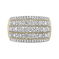 1.50CTW Diamond Anniversary Band in 10K Yellow Gold