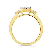 0.50CTW Diamond Bridal Set in 10K Yellow Gold