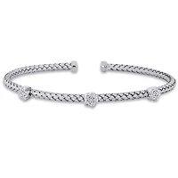 Julianna B Sterling Silver Cubic Zirconia Bracelet