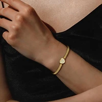Julianna B Yellow Plated Sterling Silver Cubic Zirconia Bracelet