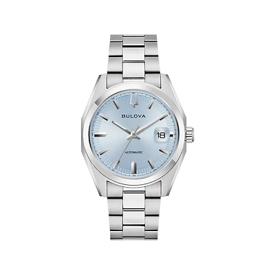 Bulova Men's Surveyor Light Blue Dial Automatic Watch
