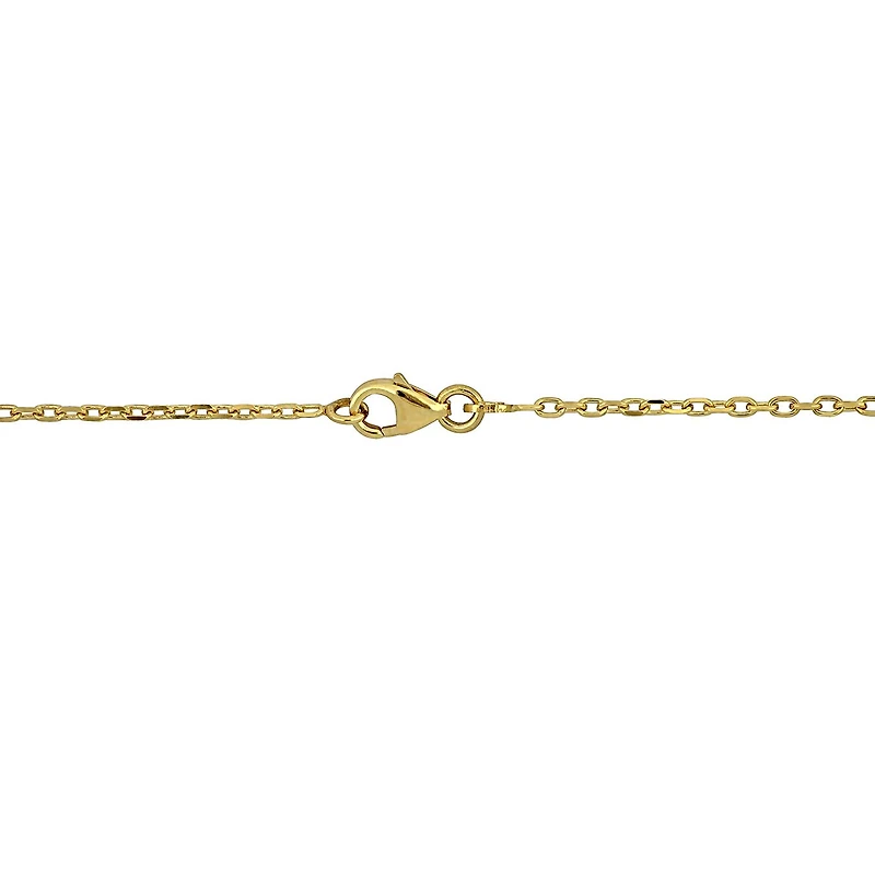 Julianna B Children's 14K Yellow Gold Heart Charm Bracelet 6.5"+.5" Extender