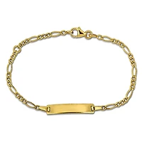 Julianna B Children's 14K Yellow Gold ID Bracelet 5.5"