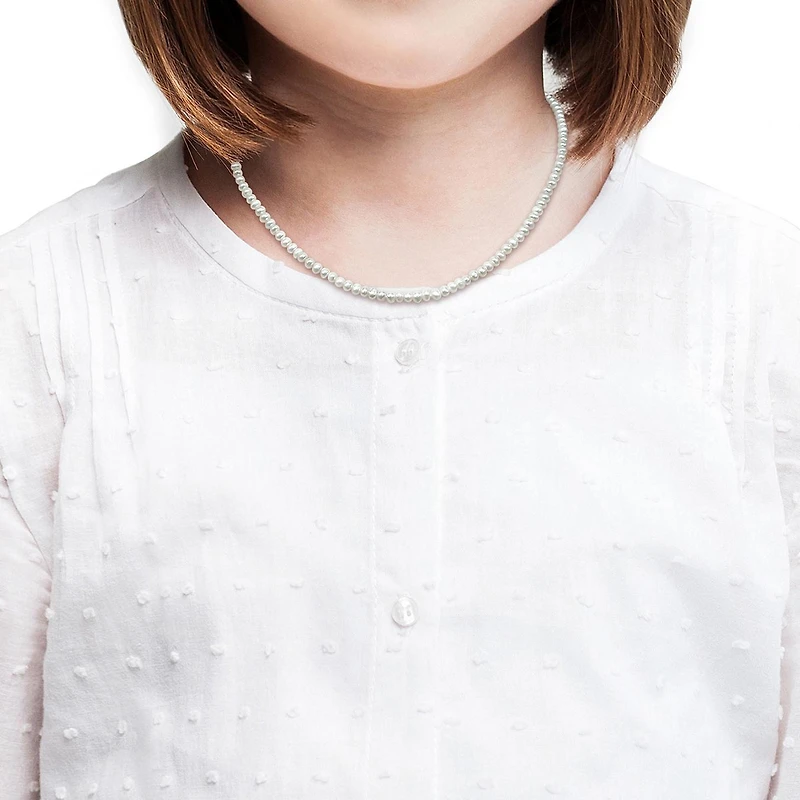 Julianna B Children's 14K Yellow Gold 3-4MM Freshwater Pearl Necklace 10"
