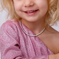 Julianna B Children's 14K Yellow Gold 3-4MM Freshwater Pearl Necklace 10"