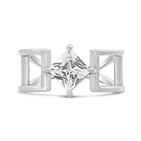Sterling Silver Cubic Zirconia Fashion Ring