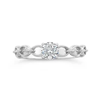Sterling Silver Cubic Zirconia Fashion Ring
