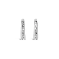 Infinity White Gold 0.50CTW Diamond Earrings