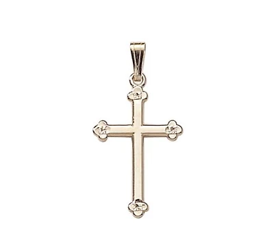 10K Yellow Gold Cross