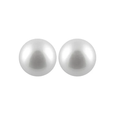 Freshwater 6-6.5mm White Pearl Studs