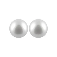 Freshwater 6-6.5mm White Pearl Studs